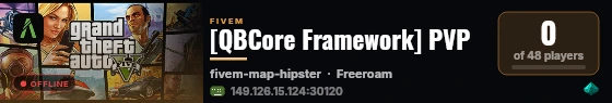 [QBCore Framework] PVP live status badge