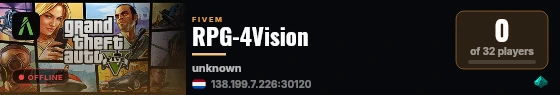 RPG-4Vision live status badge