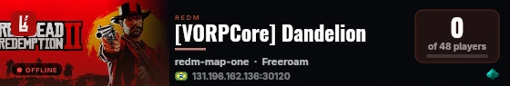 [VORPCore] Dandelion live status badge