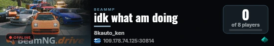 idk what am doing live status badge