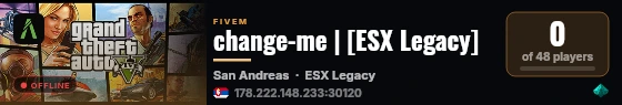 change-me | [ESX Legacy] live status badge