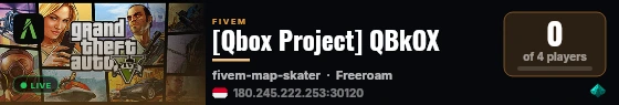 [Qbox Project] QBkOX live status badge