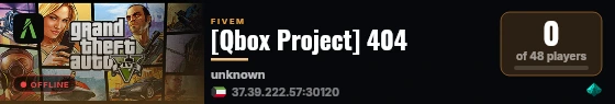 [Qbox Project] 404 live status badge