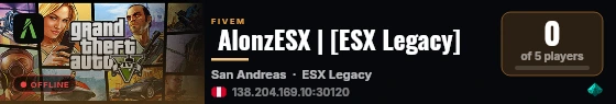  AlonzESX | [ESX Legacy] live status badge