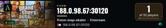 188.0.98.67:30120 live status badge