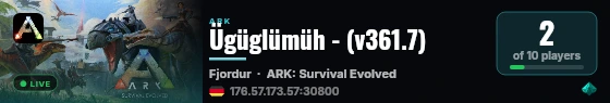 Ügüglümüh - (v361.7) live status badge