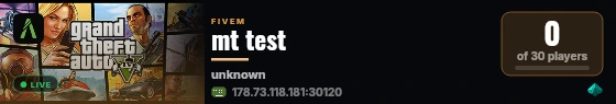 mt test live status badge