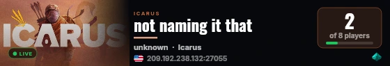 not naming it that live status badge