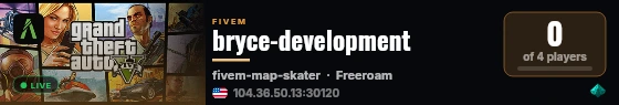 bryce-development live status badge