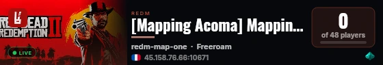 [Mapping Acoma] Mapping Acoma live status badge
