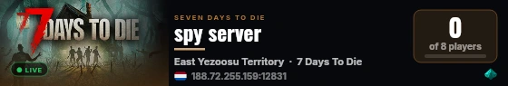 spy server live status badge