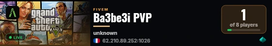 Ba3be3i PVP live status badge