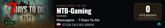 MTB-Gaming live status badge