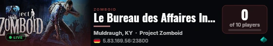 Le Bureau des Affaires Inutiles live status badge