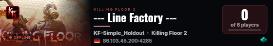 --- Line Factory --- live status badge
