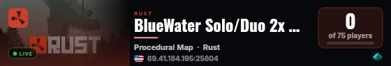 BlueWater Solo/Duo 2x Main | Noob Friendly | Kits | Skinbox live status badge