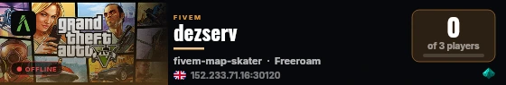 dezserv live status badge