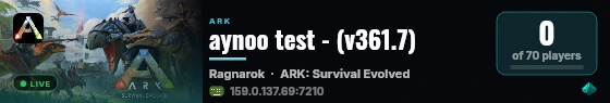 aynoo test - (v361.7) live status badge