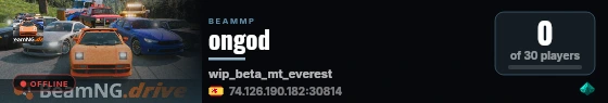 ongod live status badge