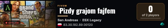  Pizdy grajom fajfem live status badge