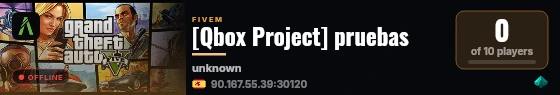 [Qbox Project] pruebas live status badge