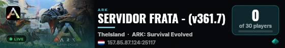 SERVIDOR FRATA - (v361.7) live status badge