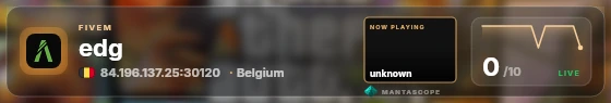Glass badge preview