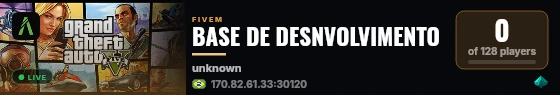 BASE DE DESNVOLVIMENTO live status badge