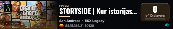 STORYSIDE | Kur istorijas kuri tu pats! | live status badge