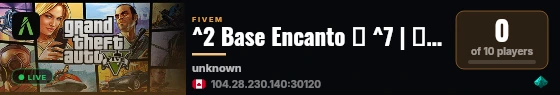 ^2 Base Encanto 🍇 ^7 | ☂️ Base Completa e Inovadora ☂️ | 🎮 https://discord.gg/QWKz6Tz9vA live status badge