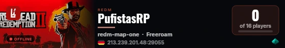 PufistasRP live status badge
