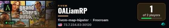 OALiamRP live status badge