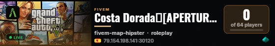 Costa Dorada→[APERTURA] live status badge