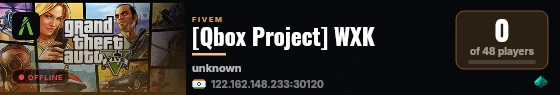 [Qbox Project] WXK live status badge