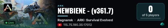 NEWBIENE - (v361.7) live status badge