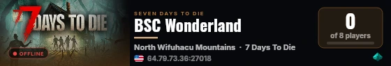 BSC Wonderland live status badge
