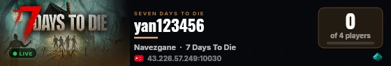 yan123456 live status badge