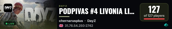 PODPIVAS #4 LIVONIA LITE |WIPE 23.08 live status badge