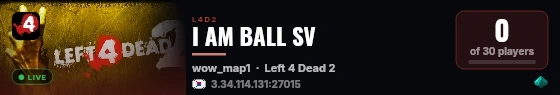 I AM BALL SV live status badge