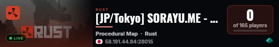 [JP/Tokyo] SORAYU.ME - Solo/Duo/Trio|PVP|Wed/水曜日|08/19 live status badge