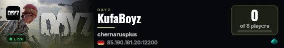 KufaBoyz live status badge