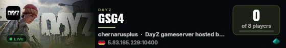 GSG4 live status badge