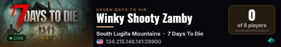 Winky Shooty Zamby live status badge