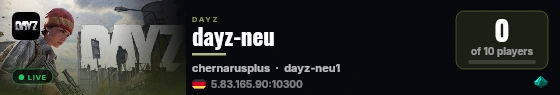dayz-neu live status badge