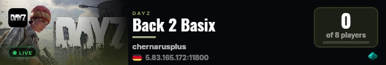 Back 2 Basix live status badge