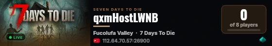 qxmHostLWNB live status badge