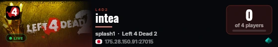 intea live status badge