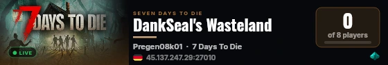 DankSeal's Wasteland live status badge