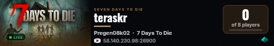 teraskr live status badge