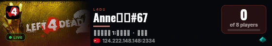 Anne云服#67 live status badge